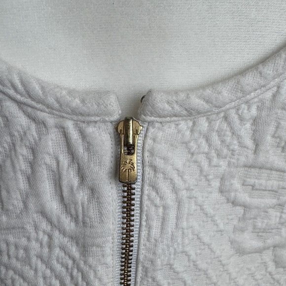 Lilly Pulitzer White Dress with Pink Embroidery - Picture 8 of 14